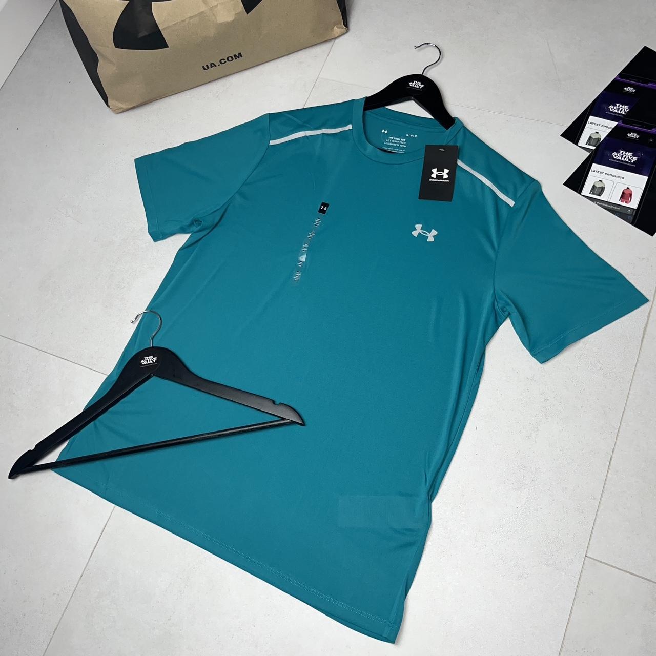 Under Armour Reflective Tech T-Shirt - Teal