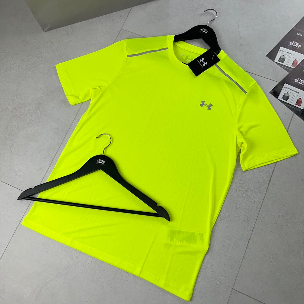 Under Armour Reflective Tech T-Shirt - Yellow