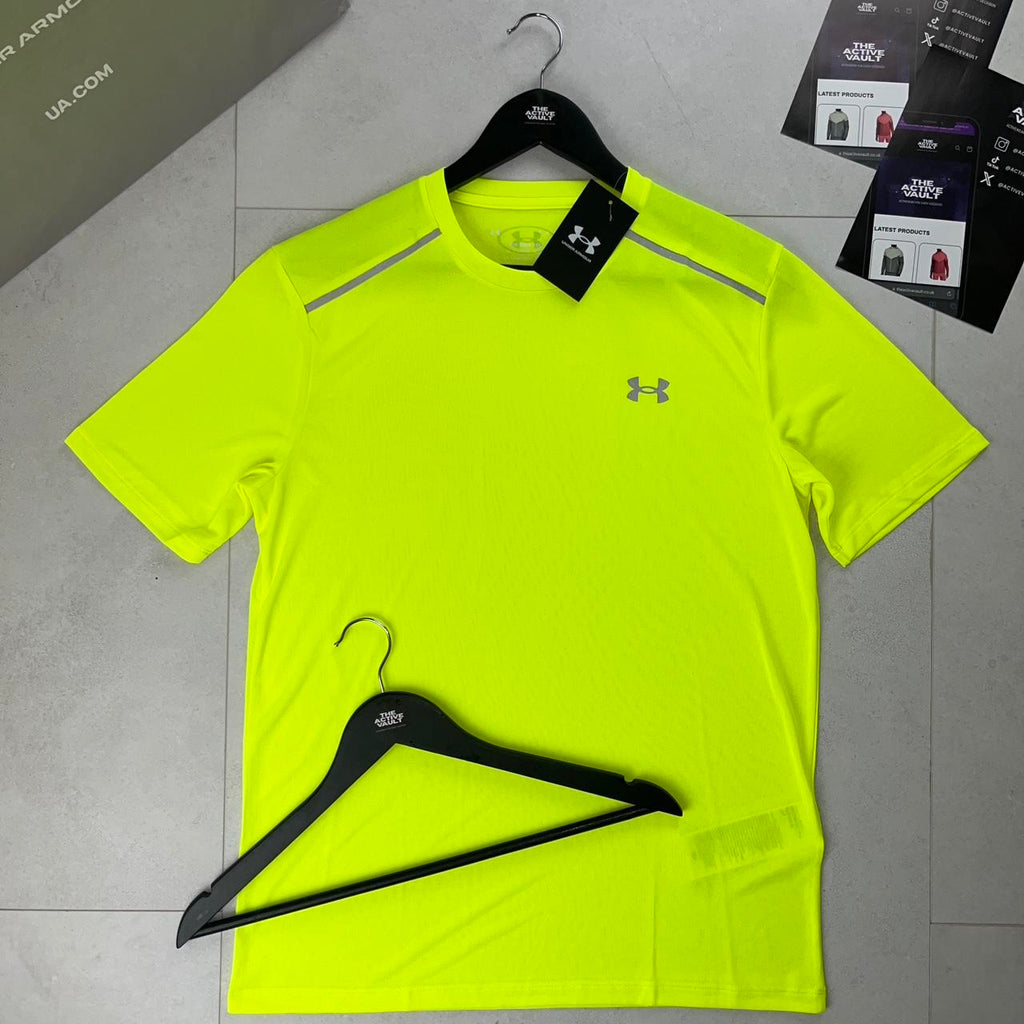 Under Armour Reflective Tech T-Shirt - Yellow