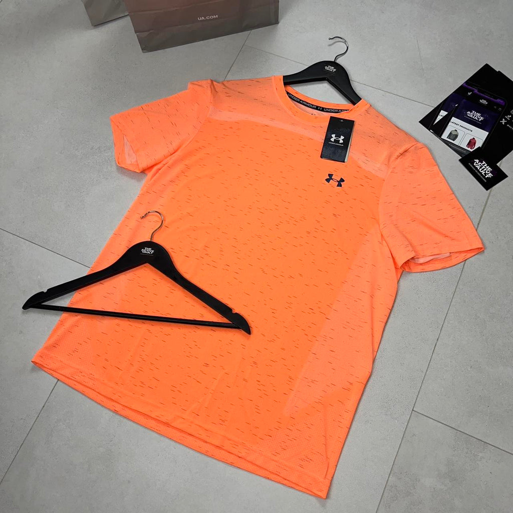 Under Armour Seamless T-Shirt - Orange - Active Vault