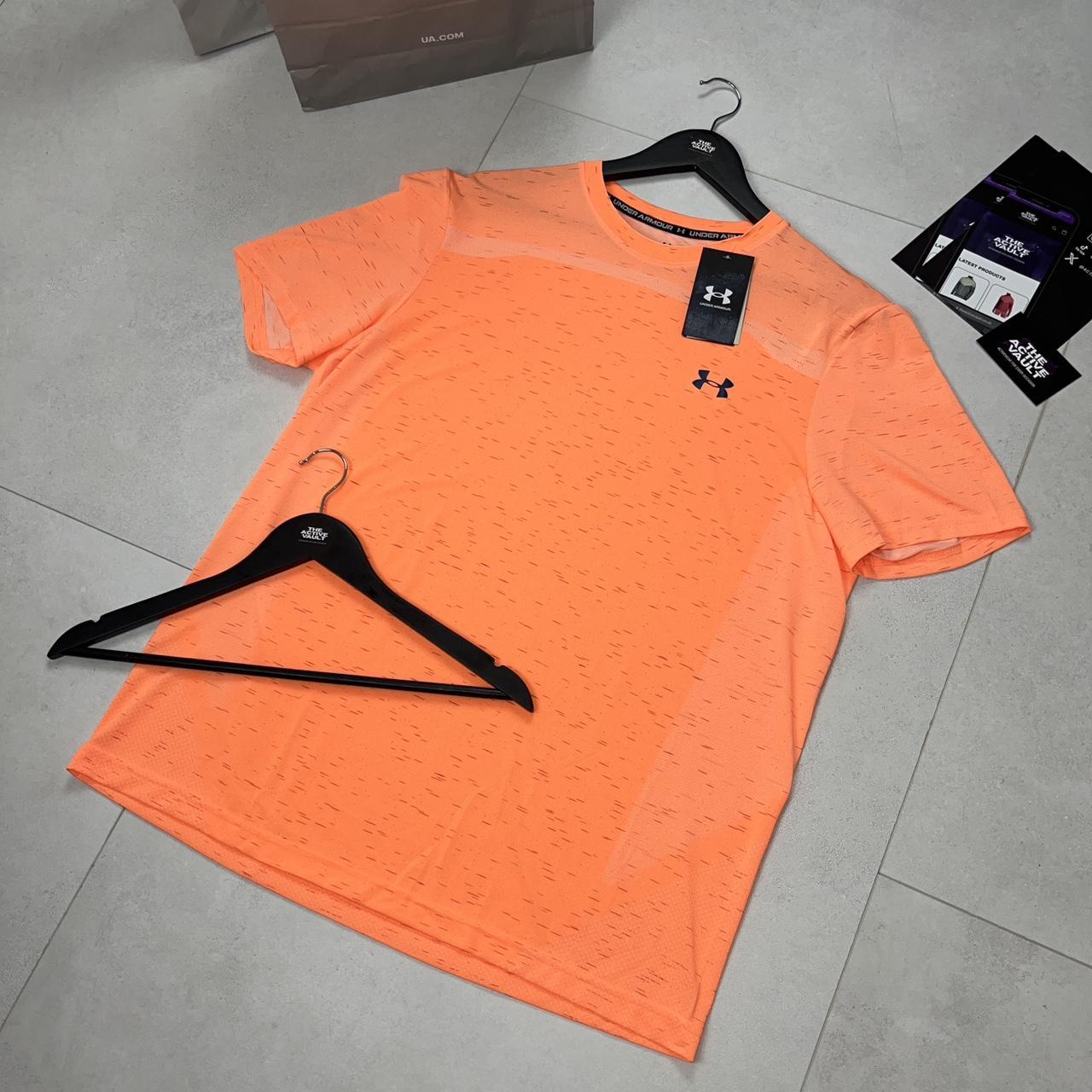 Under Armour Seamless T-Shirt - Orange - Active Vault