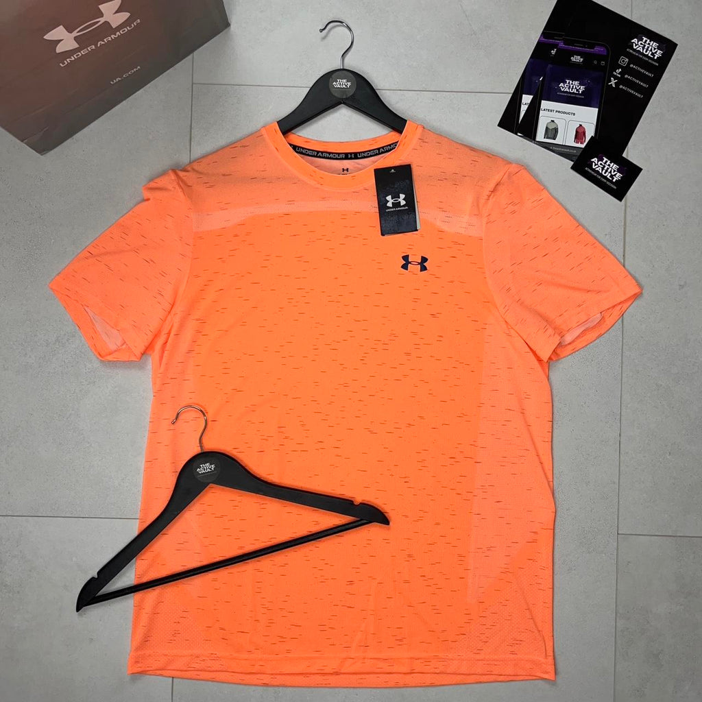 Under Armour Seamless T-Shirt - Orange - Active Vault