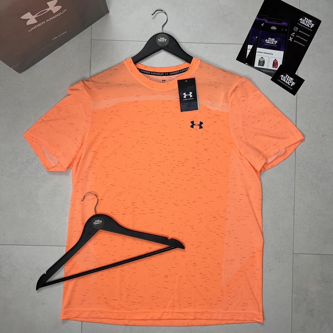 Under Armour Seamless T-Shirt - Orange - Active Vault