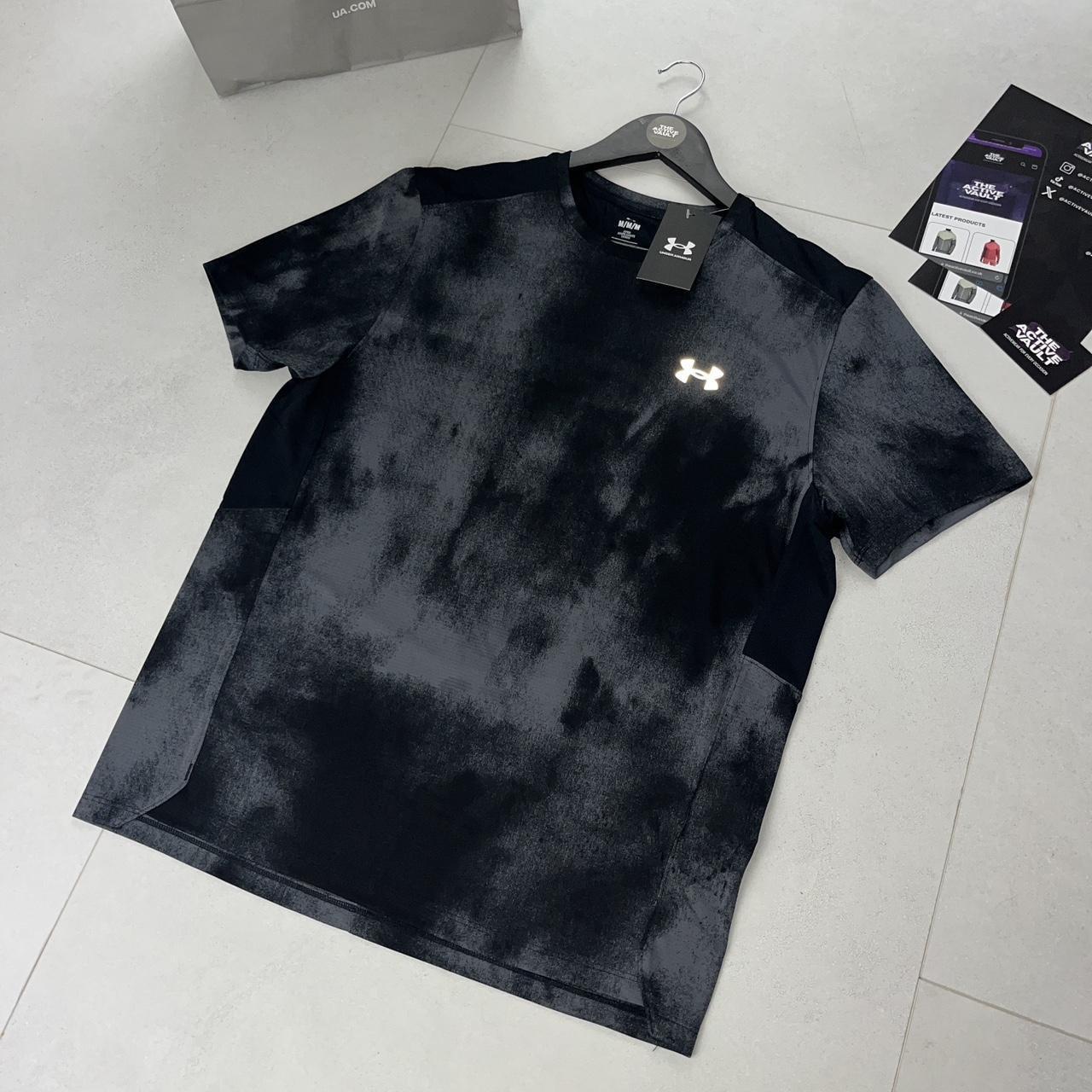 Under Armour Speed Stride Printed T-Shirt - Black/Grey Camo