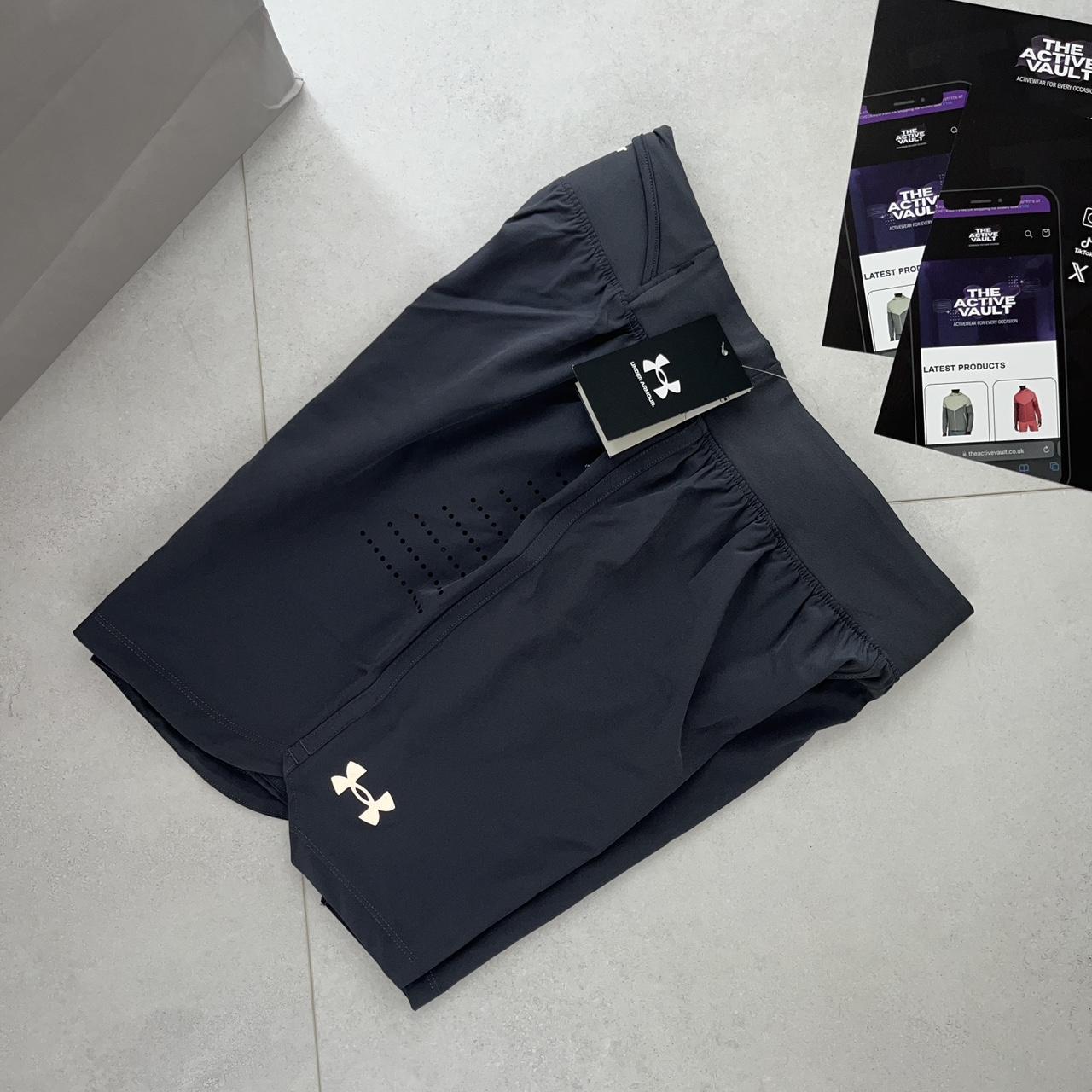 Under Armour Speedpocket 7 Inch Shorts - Grey - Active Vault