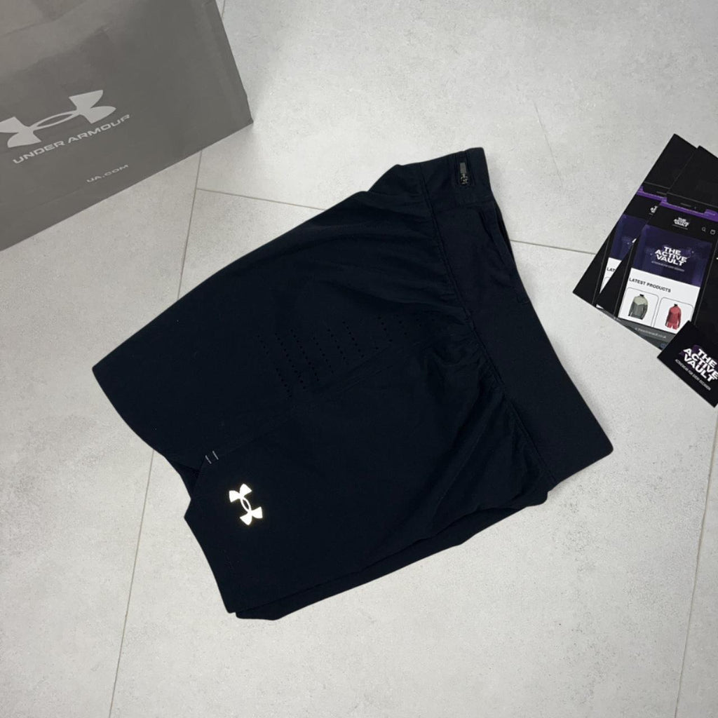 Under Armour Speedpocket 7 Inch Shorts - Black - Active Vault