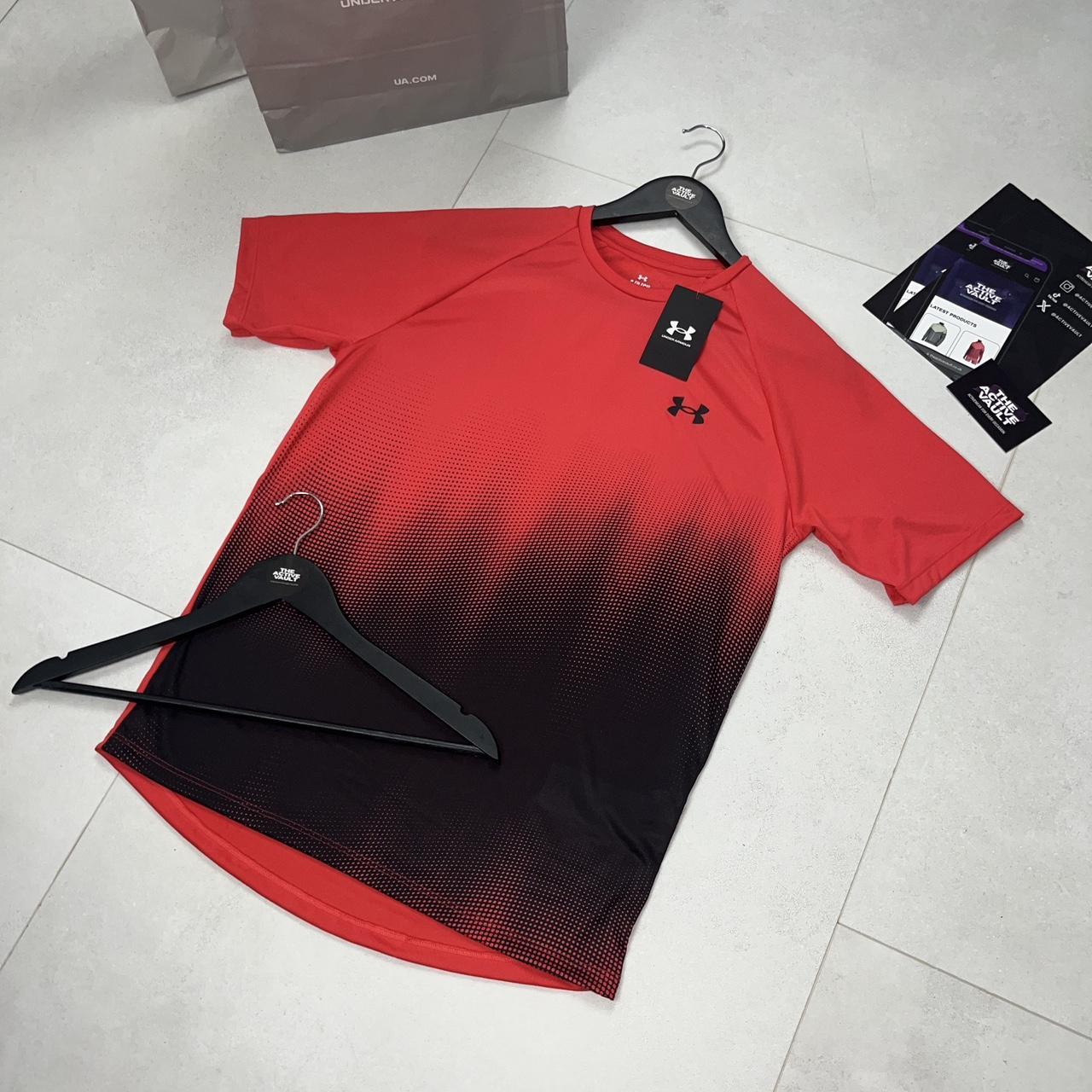 Under Armour Tech Fade T-Shirt - Red/Black - Active Vault