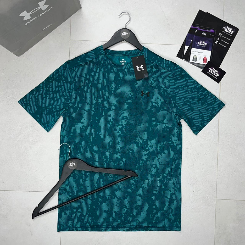 Under Armour Tech Vent Geode T-Shirt - Hydro Teal - Active Vault