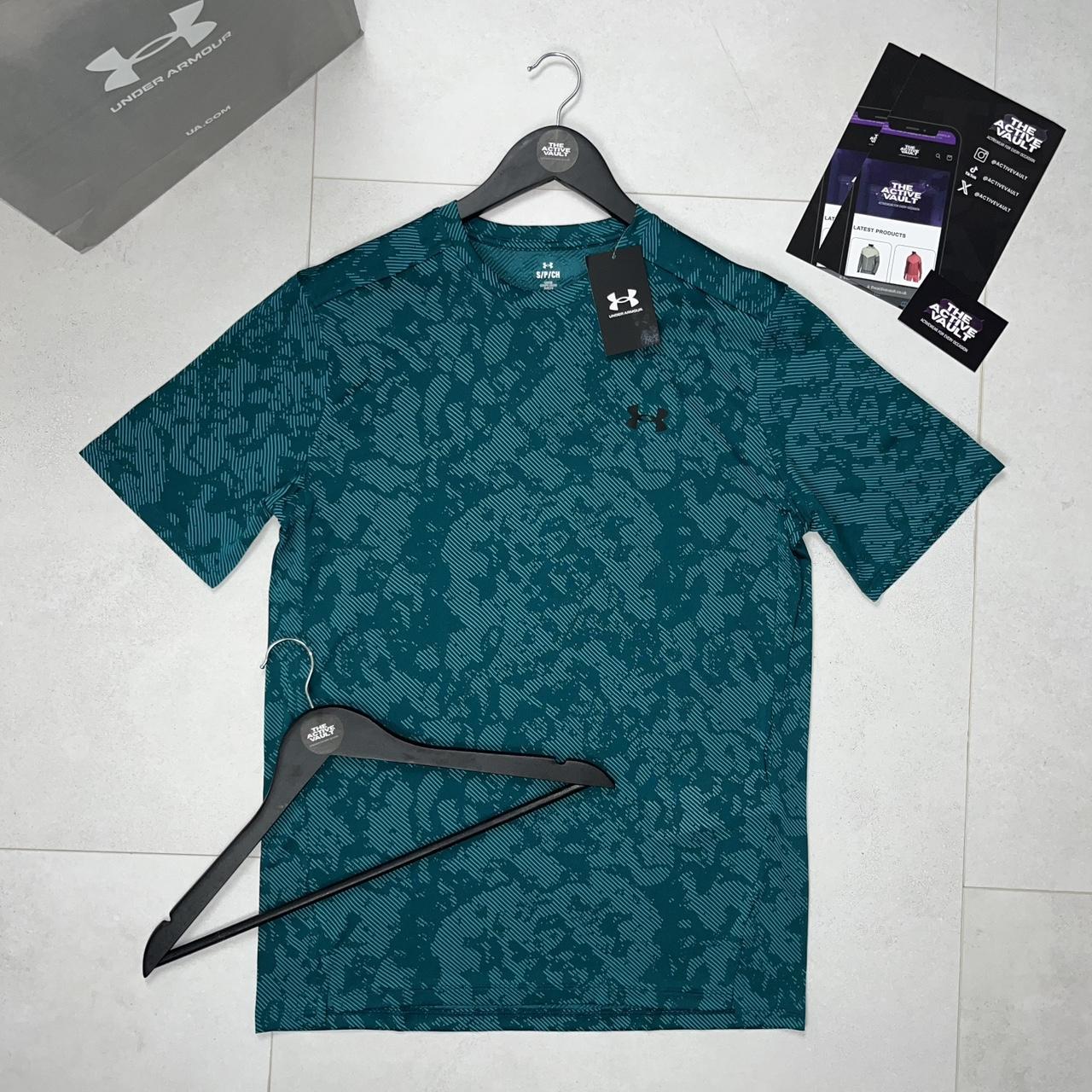 Under Armour Tech Vent Geode T-Shirt - Hydro Teal - Active Vault