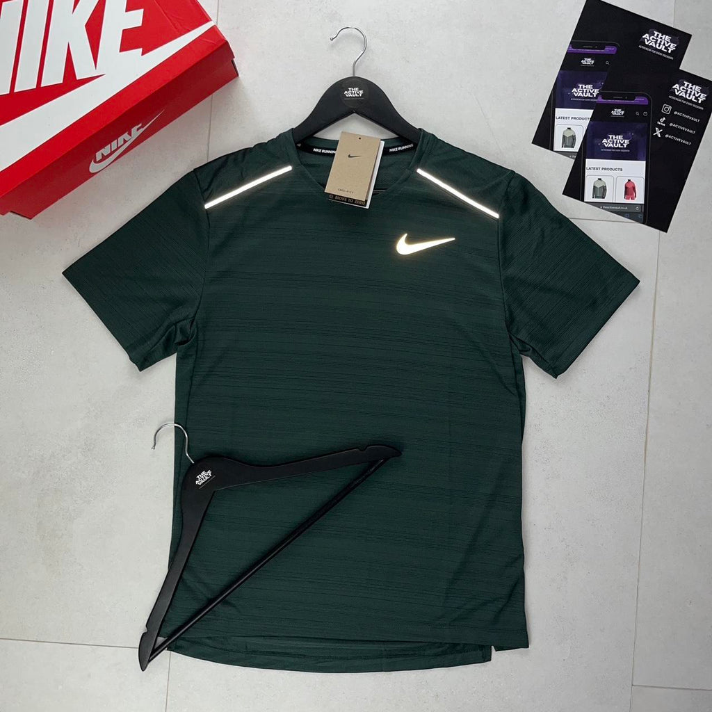 Nike Miler 1.0 T-Shirt - Vintage Green
