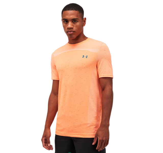 Under Armour Seamless T-Shirt - Orange - Active Vault